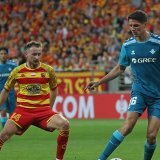 Carlos Guiraoet le Betis ont su faire le nécessaire en Pologne KEYSTONE/EPA/Artur Reszko